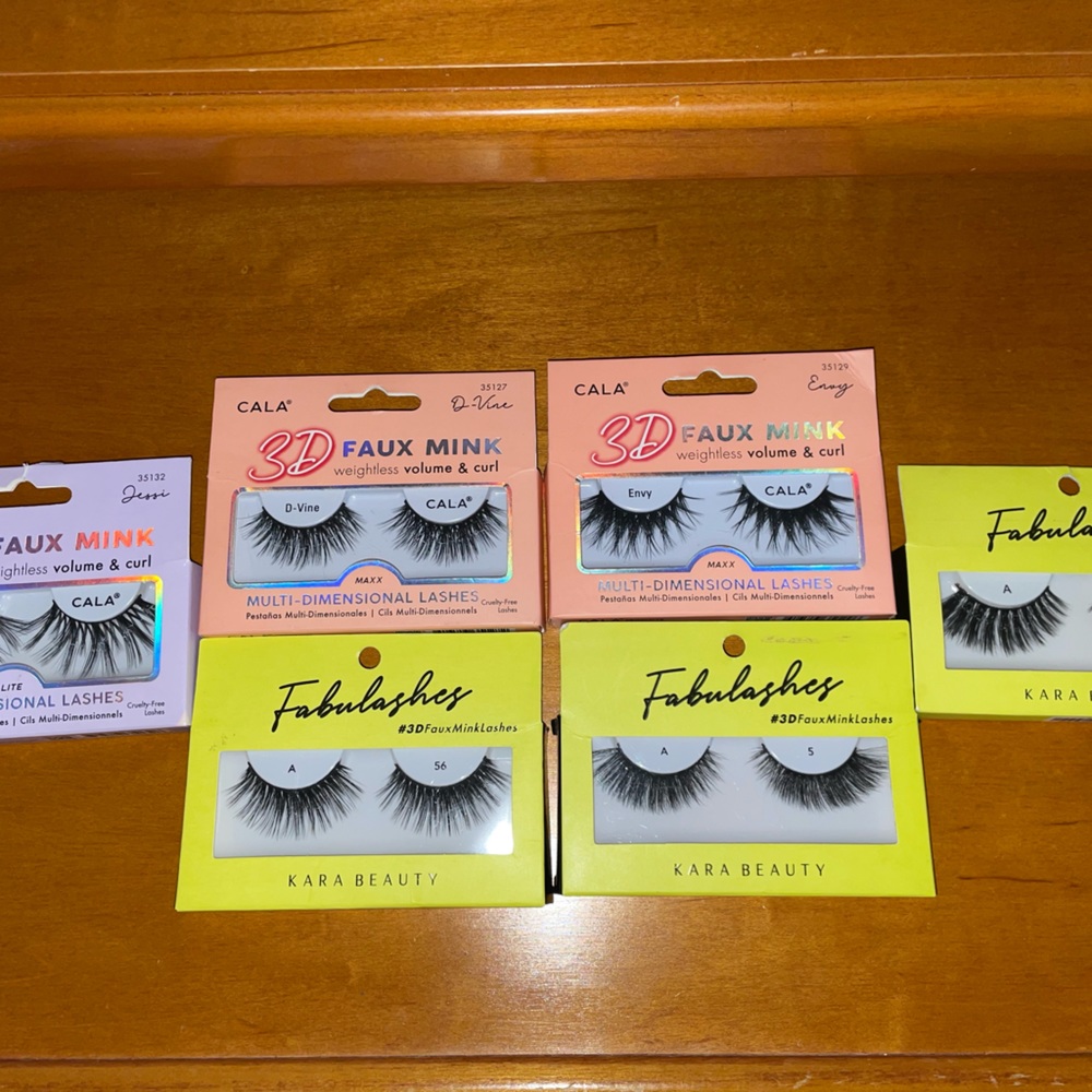 BNIB Kara Beauty Faux Mink Dramatic Lash Bundle
